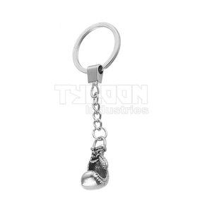 Porte-clés de mini gants de boxe imprimé de logo personnalisé Porte-clés de mini gants de boxe en cuir à vendre - Product Image 5