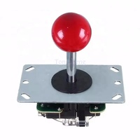 Joystick sanwa 5 broches avec dessus à boule ronde bâton de joystick d'arcade universel pour machine de jeu de combat d'arcade