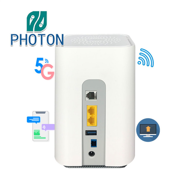 FTTH Mesh Wifi Router 2GE 1POTS 1USB WiFi  Dual Band Gpon/ Gepon ONU PTF3262C