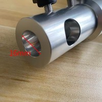 Adaptateur de montage magnétique pivotant pour lampe PDR, support de fixation à double tige de 16 mm pour lampe de détection de bosses à double lumière 6 couleurs