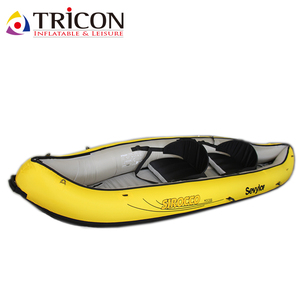 Suelo de punto de caída de alta calidad, cubierta rígida de tela, <span class=keywords><strong>Kayak</strong></span> inflable - Product Image 3