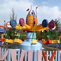 Manèges Extrêmes de Fête Foraine : Chaise Volante pour Parc d'Attractions Extérieur, Équipement de Manèges Chaise Volante