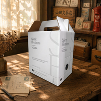 Boîte à vin en aluminium de 3L et 5L dans un sac, sac aseptique BIB, emballage pour vin de fruits et boissons avec robinet