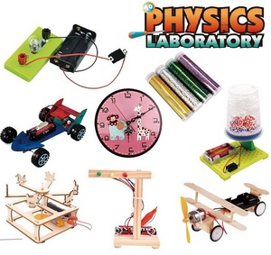 Kit d'expériences scientifiques éducatives en bois électronique créatif 2025, jouets scientifiques DIY STEM pour enfants KSF - Product Image 6