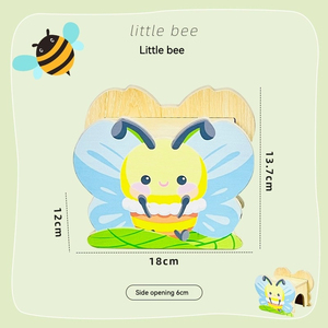 Designer Original Large <strong>Hamster</strong> <strong>Hide</strong> in Natural Solid Wood - Product Image 3