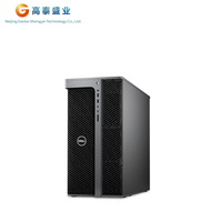 Harga terjangkau bel presisi T7960 menara grafis Workstation komputer Pc dengan Xeon W9-3495X 16G 512G SSD + 4T T400-4G