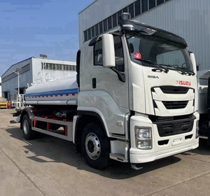 รถบรรทุกน้ำสแตนเลส I SU ZU ขนาด 4x2 พร้อมเครื่องยนต์ 205 แรงม้า บรรทุกน้ำได้ 10 ตัน จากหูเป่ย ซูโจว - Product Image 1