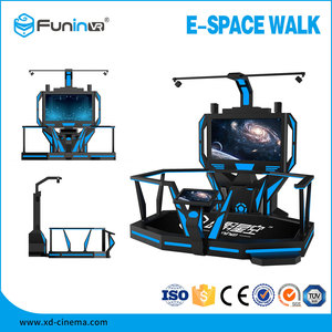 2020 Funin vr Simulador de atracciones atracción Parque 9d huevo cine vr simul vr <span class=keywords><strong>E</strong></span> caminar en el espacio - Product Image 3