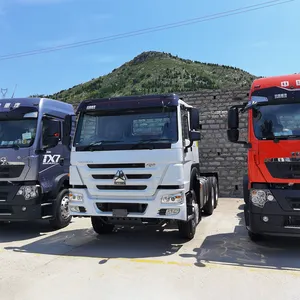 Iyi fiyat Sintruck HOWO HOHAN 4X2 6X4 kullanılan CNG dizel traktör kafa kamyon satılık