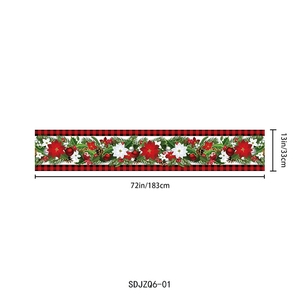 Il corridore e i sottobicchieri di <span class=keywords><strong>Natale</strong></span> scandinavi hanno creato decorazioni minimaliste per la cena delle vacanze per la decorazione della casa invernale di <span class=keywords><strong>Natale</strong></span> Neutr - Product Image 6
