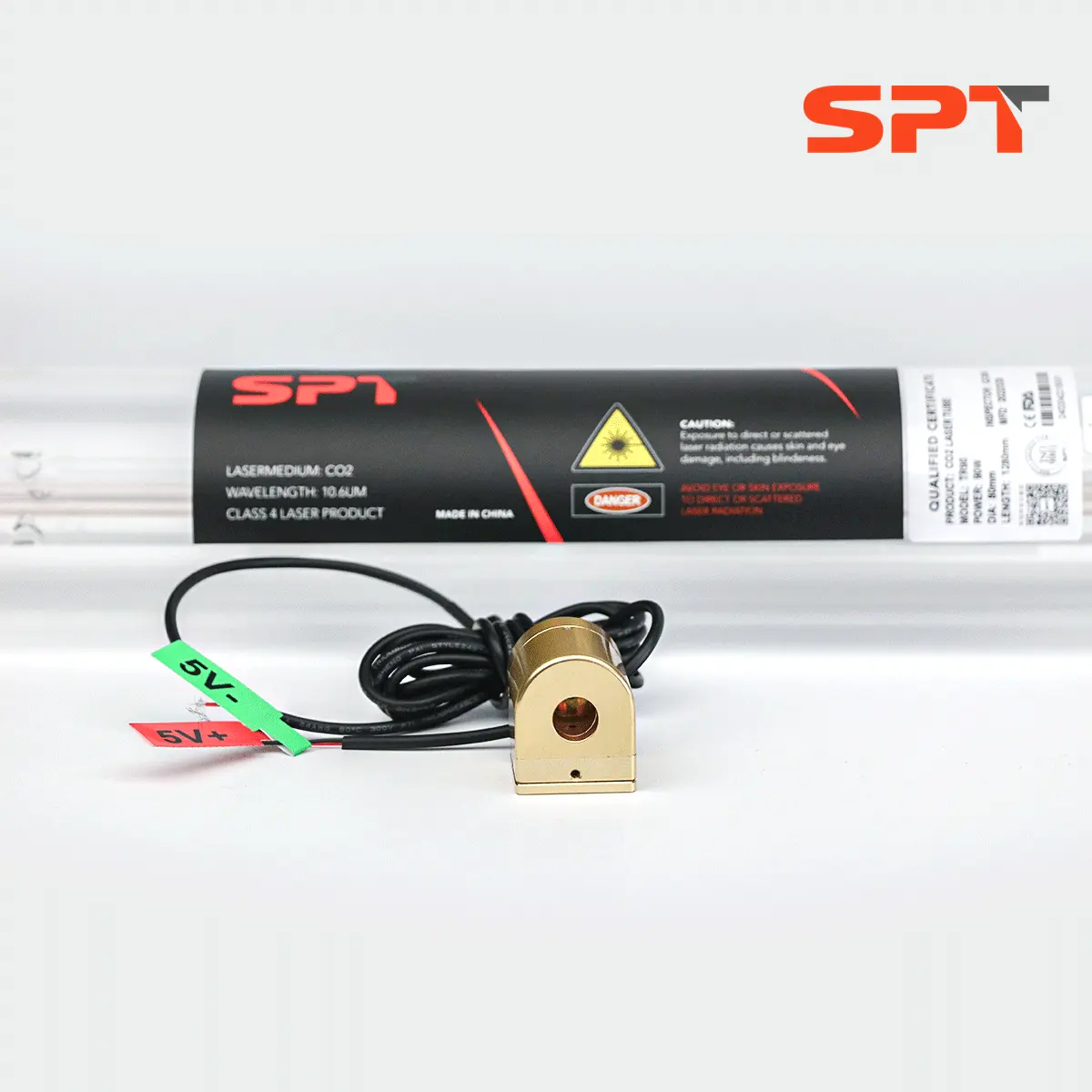 SPT Công Suất Cao Với Chức Năng Định Vị Ống Laser CO2 150W Để Cắt Laser