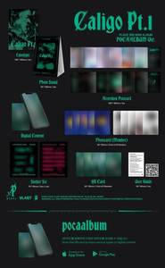 ซีดีเพลงคุณภาพเยี่ยม PLAVE YP0562 มินิอัลบั้มชุดที่ 3 Caligo Pt1 POCAALBUM Ver วงดนตรีไอดอลเสมือนจริงชาวเกาหลี - Product Image 5