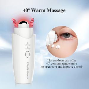 TOUCHBeauty Alat Pijat Mata Getaran Sonik Perawatan Hangat Pemanas Tongkat Pijat Mata Mini Perangkat Perawatan Kecantikan Bibir - Product Image 3
