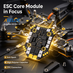 ชุดควบคุม IFlight Borg Mini F7 (Mini 60 4-IN-1 ESC) อะไหล่โดรน FPV รองรับแบตเตอรี่ Lipo 4S ถึง 8S สำหรับการบินแบบ Freestyle - Product Image 6