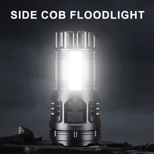 Mini Linterna Súper Brillante de 9 LED con Luz Lateral COB, 800mAh, Cuerpo de ABS, Imán, Linterna Táctica de Emergencia - Product Image 4