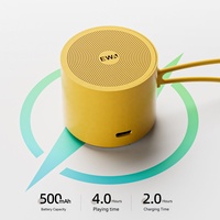 Speaker EWA A127 BT Asli Speaker Nirkabel Mini Portabel Casing Logam Pengeras Suara Stereo Surround 3D untuk Perjalanan Luar Ruangan