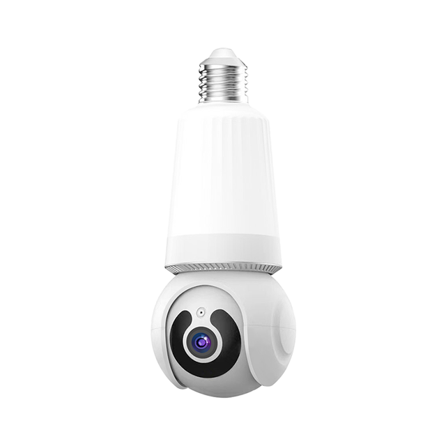V380pro 2MP Light Bulb Camera Ip Security Full HD 1080p Wireless WiFi Network Security Cctv Bulb Ptz Camera
