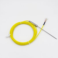 SR801-1 Sonde de résistance au platine haute stabilité, 3/4 fils en option, pour la stérilisation et la surveillance de l'hygiène alimentaire