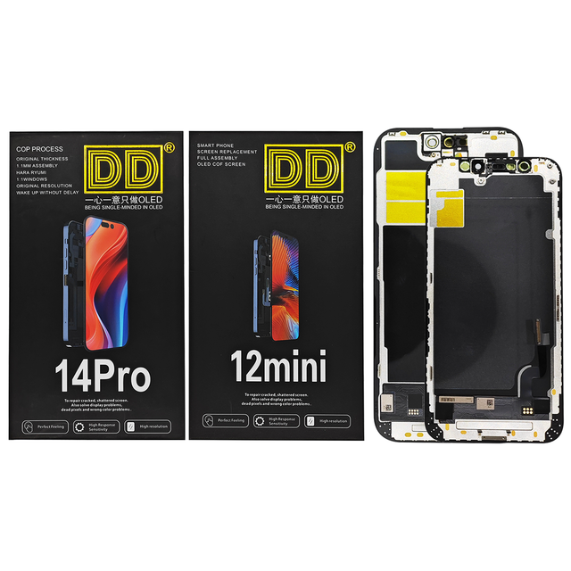 DD Pantalla Screen for Iphone13 14 16 17 Soft Amoled Screen LCD Display Touch Screen Digitizer Assembly for iPhone 15 Pro Max