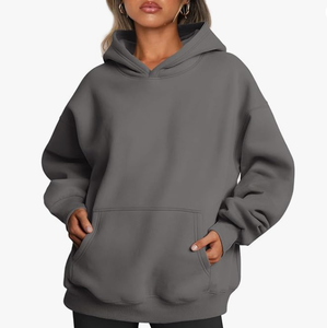 Sudadera con Capucha de Algodón de Alta Calidad al por Mayor, Sudadera con Capucha Personalizada de Moda para Mujer, Sudadera con Capucha Extra Grande, Diseño de Estilo para Mujer - Product Image 1