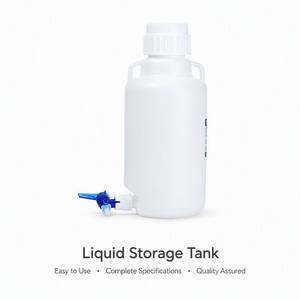 Contenedor de Plástico para Almacenamiento de Agua con Grifo, Botella para Agua Pura, Tanque para Agua Destilada con Salida Inferior, Cubeta para Recolección de Aguas Residuales - Product Image 6