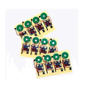 Tự làm thiệp chúc mừng sinh nhật mô-đun âm nhạc nút điều khiển âm thanh loa giấy chip có tính năng Tình Yêu cổ tích động vật - Product Image 1