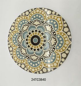 Sous-verre en céramique à motif floral, design personnalisé, pour table à manger, souvenir <span class=keywords><strong>de</strong></span> voyage - Product Image 1