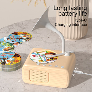 Yuglow Mini Gramófono <span class=keywords><strong>para</strong></span> Niños, Reproductor de Discos, Juguete Sensorial Musical <span class=keywords><strong>para</strong></span> Contar Historias, <span class=keywords><strong>para</strong></span> Niños y <span class=keywords><strong>Niñas</strong></span> - Product Image 6