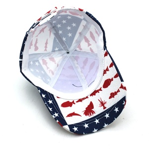 Gorra de Béisbol Deportiva de 5 Paneles Ajustable con Bordado de la Bandera de EE. UU., Lona 100% Algodón Premium, Impresión de Logotipo Personalizado - Product Image 5