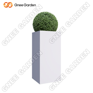 Caja de plantas para exteriores de acero Corten, maceta <span class=keywords><strong>Rectangular</strong></span> <span class=keywords><strong>grande</strong></span> personalizada, Metal resistente para maceta de jardín, hogar, vivero, uso - Product Image 6