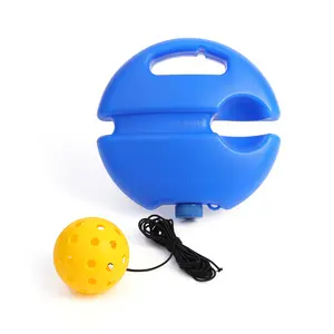 Vente en gros Accessoire de base pour balle de pickleball Accessoire d'entraînement pour le pickleball en plein air Entraîneur solo de pickleball