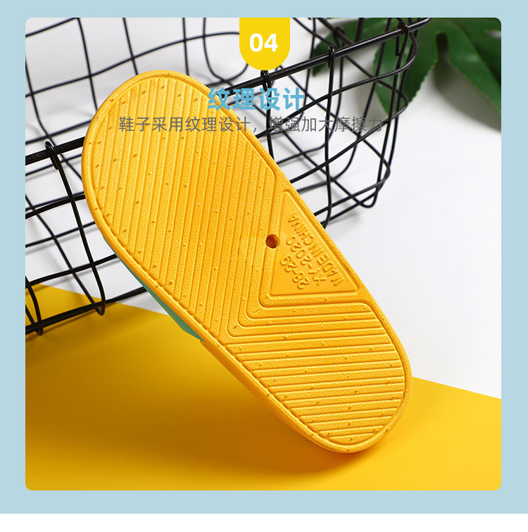 Children's Summer Good Quality Slippers House Slides Sandals Shoes Cute Cartoon Fruits Beach Flip Flops Kids EVA Slippers