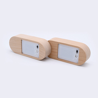 Support de pile AA ovale, lampe LED 3D en bois, base de lampe de nuit, fabrication artisanale, minimaliste, sculpté, alimenté par USB, commande par interrupteur, certifié CE 5V