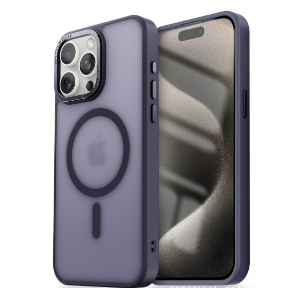 Luxury TPU+PC Magnetic Shockproof Transparent Phone Cover for iPhone 17 Pro Max 15 14 13 12 11 16 Plus 16E Phone Case