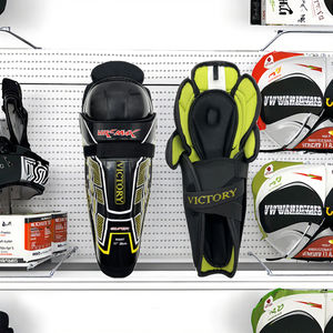 Espinilleras de Hockey Ventiladas Elite |   Espuma de Doble Densidad y Ajuste Anatómico - Serie Vik-Max (OEM) - Product Image 3