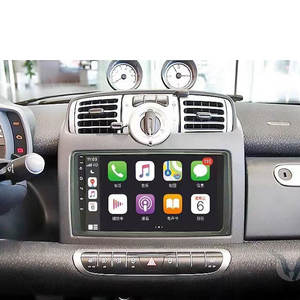 หน้าจอนำทาง GPS ขนาด 9 นิ้ว สำหรับติดตั้งบนแผงหน้าปัดรถยนต์ พร้อมวิทยุ Carplay และ WIFI สำหรับรถยนต์ Mercedes <span class=keywords><strong>Benz</strong></span> Smart ปี 2008 2009 2010 ปรับแต่งรถยนต์ - Product Image 1