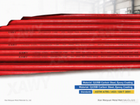 Tuyau en acier au carbone sans soudure pour la lutte contre les incendies ASTM A53 pour système de protection incendie DN50 DN300 Usine