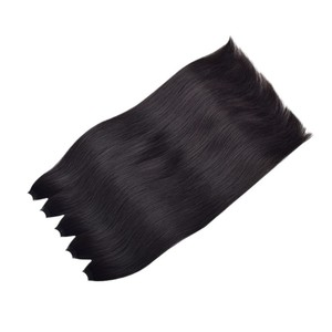 Extensions de cheveux russes vierges de style chinois, ondulés naturels, effet <span class=keywords><strong>plume</strong></span>, 3ème génération, sans cheveux courts, haute qualité, invisibles - Product Image 6