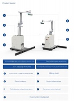 Robot Kolaboratif Enam Sumbu 220V Berkapasitas Tinggi untuk Peralatan Palletizing Industri, Robot Palletizer Penumpuk Karton