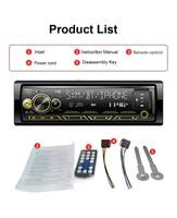 Lecteur MP3 de voiture BT 12V avec radio FM, prise en charge USB et carte TF, autoradio stéréo, lecteur audio de remplacement pour voiture