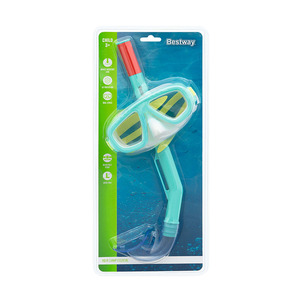 2023 <span class=keywords><strong>Bestway</strong></span> 24018 UV y resistente a los golpes de doble lente para niños 3 + máscara de esnórquel - Product Image 2