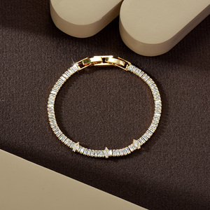 Bracelets intemporels en forme de goutte d'eau pour femmes, bijoux de mariée en zircone cubique, cadeaux de fête, <span class=keywords><strong>B83</strong></span> - Product Image 6