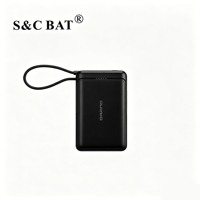 Support magnétique sans fil OEM avec batterie externe, logo personnalisé, chargeur rapide portable et fin, vente en gros pour téléphones, cadeaux, commande en gros