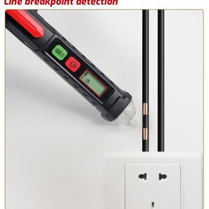 Détecteur de tension sans contact 3-en-1 OEM TASI TA13A AC 12V-1000V, testeur de circuits, stylo de séquence de phase, protection IP55 0.1 - Product Image 4