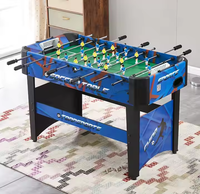 Jeu de baby-foot d'intérieur le plus populaire Taille standard de 4 pieds Bois d'ingénierie Style français professionnel Table de football rebondisseur de football