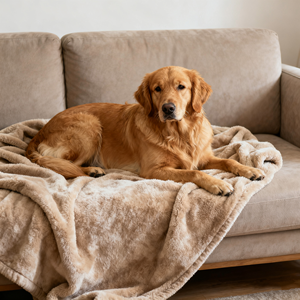 Quá Khổ Mềm <span class=keywords><strong>Flannel</strong></span> Lông Cừu Giường Chăn Cho Chó Và Mèo Không Thấm Nước Có Thể Giặt Puppy Ném Cho Những Người Yêu Chó Các Cặp Vợ Chồng Giường Chăn - Product Image 4