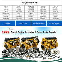 Moteur diesel marin authentique C7 C9 C11 C12 C13 C15 C18, ensemble moteur 3304 3306 3306PC 3408 3412E pour CAT