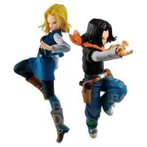 Figura de anime de alta calidad Android 17 18 modelo PVC dragon-balls Z figuras de acción para Decoración