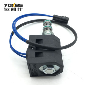 斗山大宇DH215-7先导安全锁电磁阀24v DH225-7 DH220-5挖掘机零件 - Product Image 4