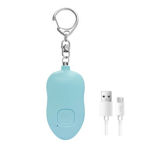 LLavero de alarma de seguridad para niños y mujeres, alarma de autodefensa de emergencia, portátil, recargable, 130db, Sos, novedad - Product Image 4